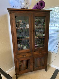 SOLID WOOD ARMOIRE
