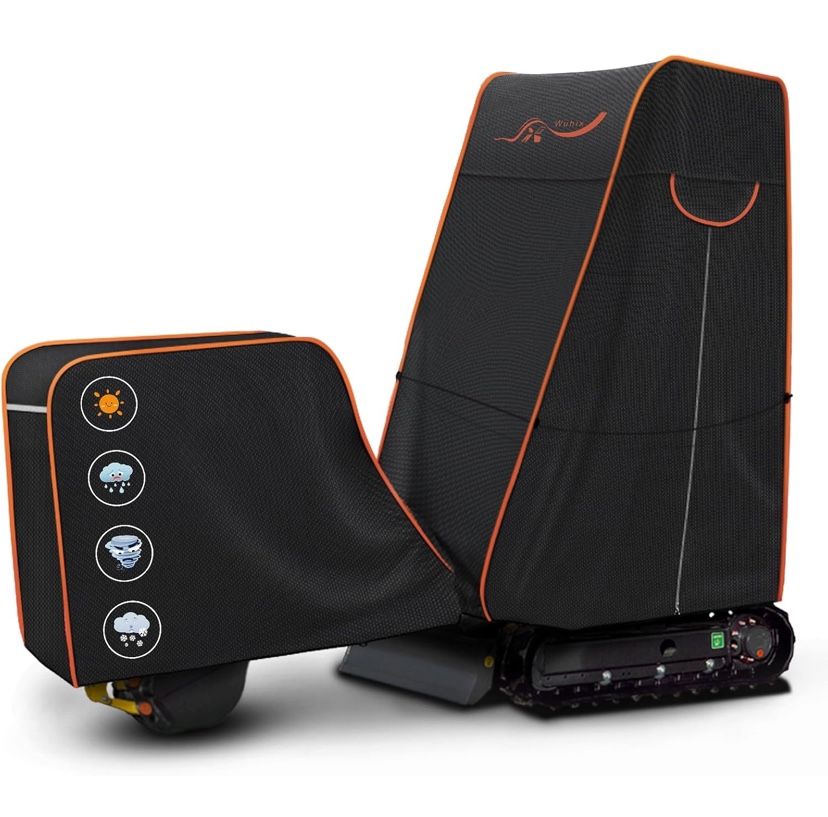 Mini Excavator Cover 600D Oxford-Fabric Compatible S - 0.9-1.5 Ton(1(contact info removed) lbs)