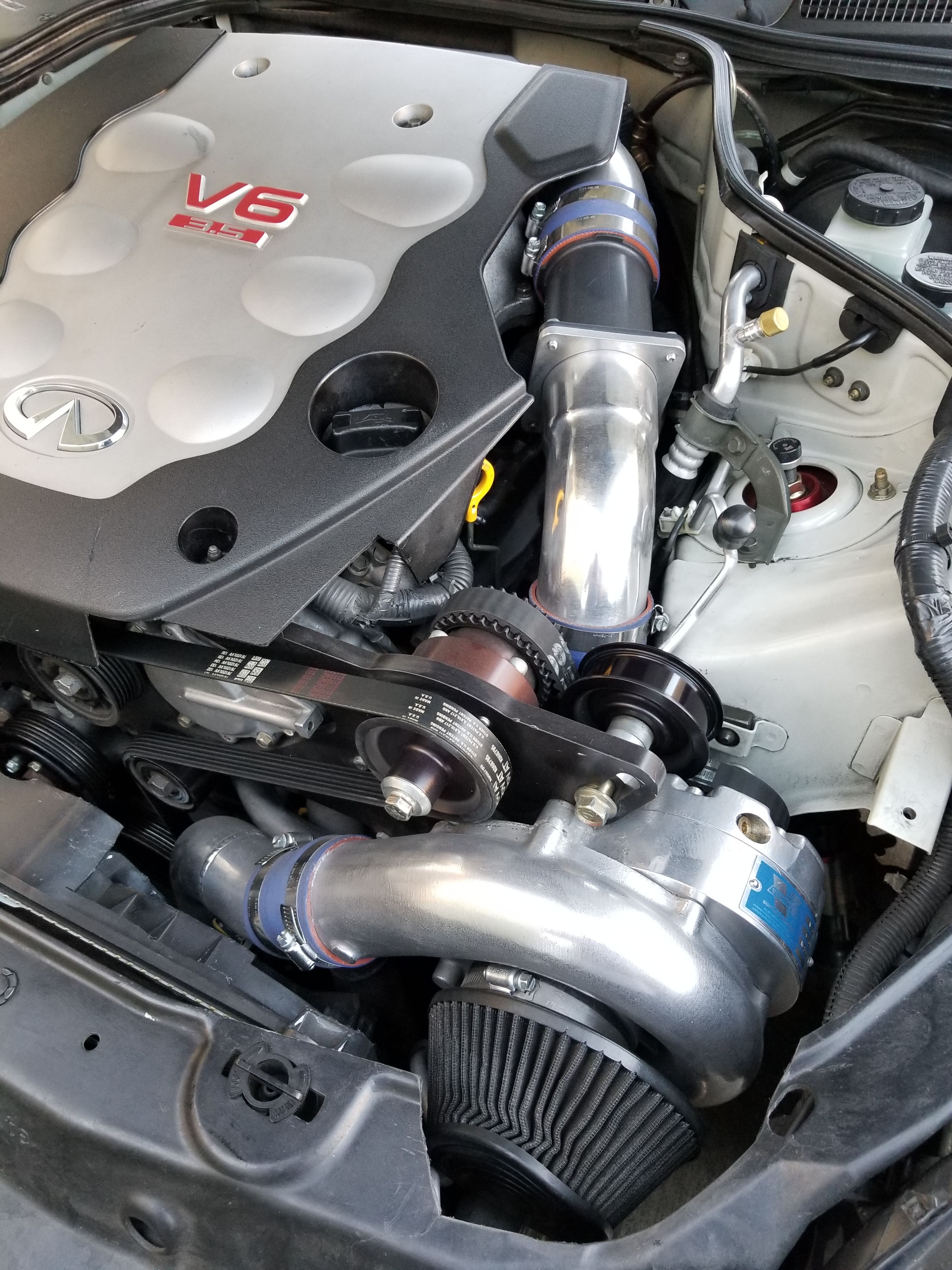 Infiniti vortech supercharged v3 Nissan 350z g35
