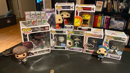 Pops and collectible figures