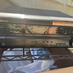 Pioneer Vintage Audio/Video Receiver With Remote Control 