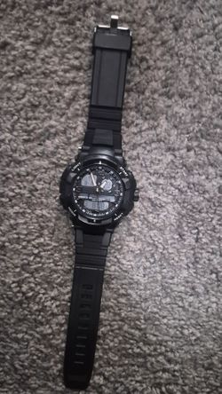 Black Ana-Digi Sport Watch