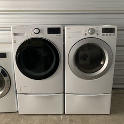 LG ThinQ Washer And Dryer 