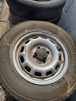 1990s Toyota Tercel paseo tires and rims oem