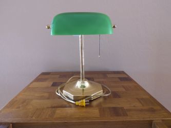 Vintage Bankers Desk Lamp