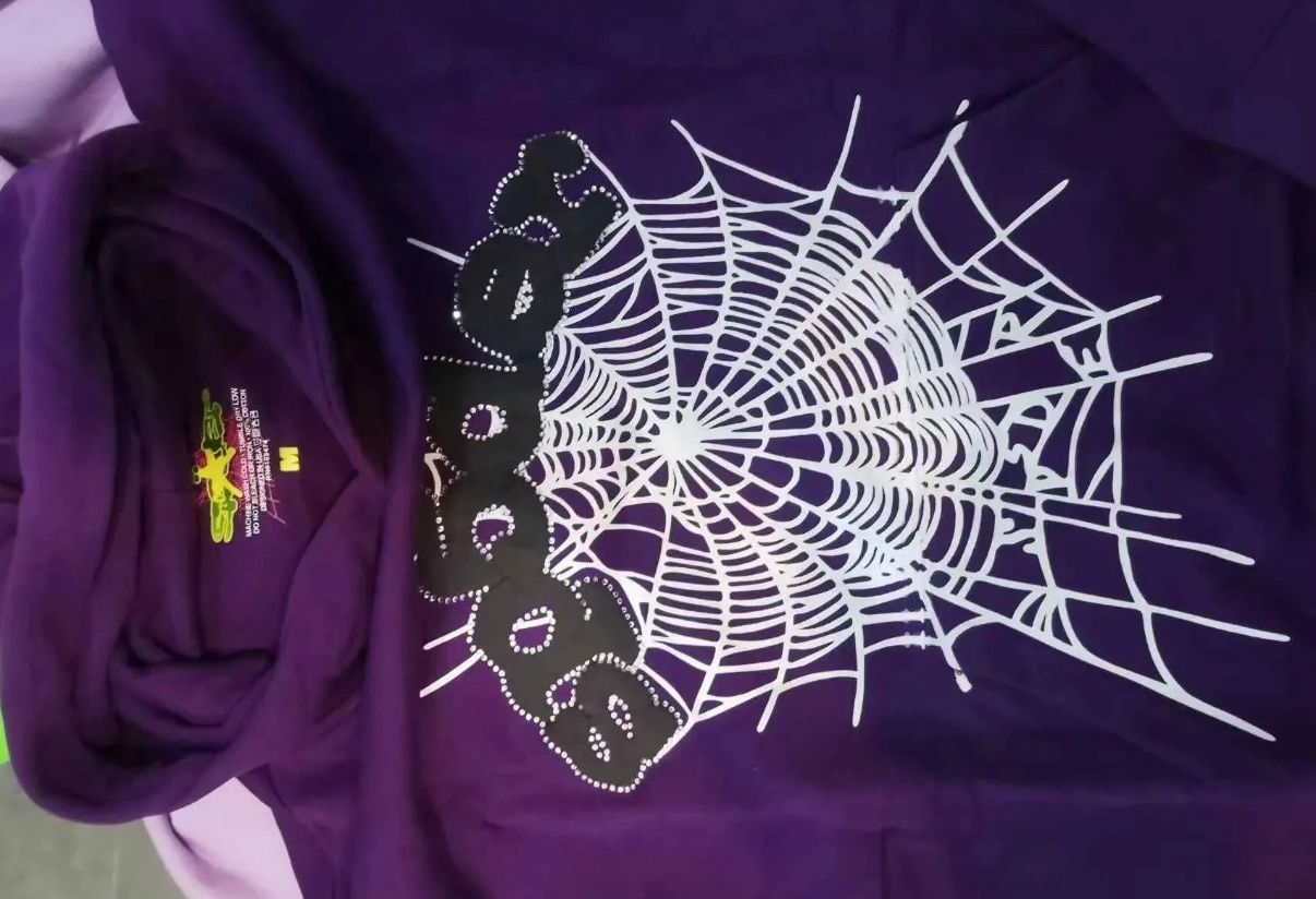 Purple Spider Hoodie