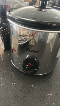 Parini Slow Cooker with Glass Lid