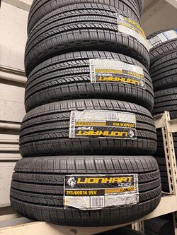 Set available to install 215/60R16 Lionhart w 50,000 mile warranty !!