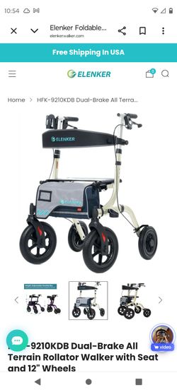ELENKER ROLLATER WALKER CHAMPION