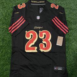 San Francisco 49ers Christian McCaffrey Rivalries Collection Jersey Men’s Small