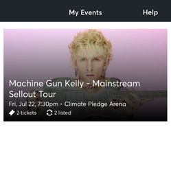 Machine Gun Kelly Tickets