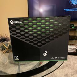 Xbox series x 1TB new