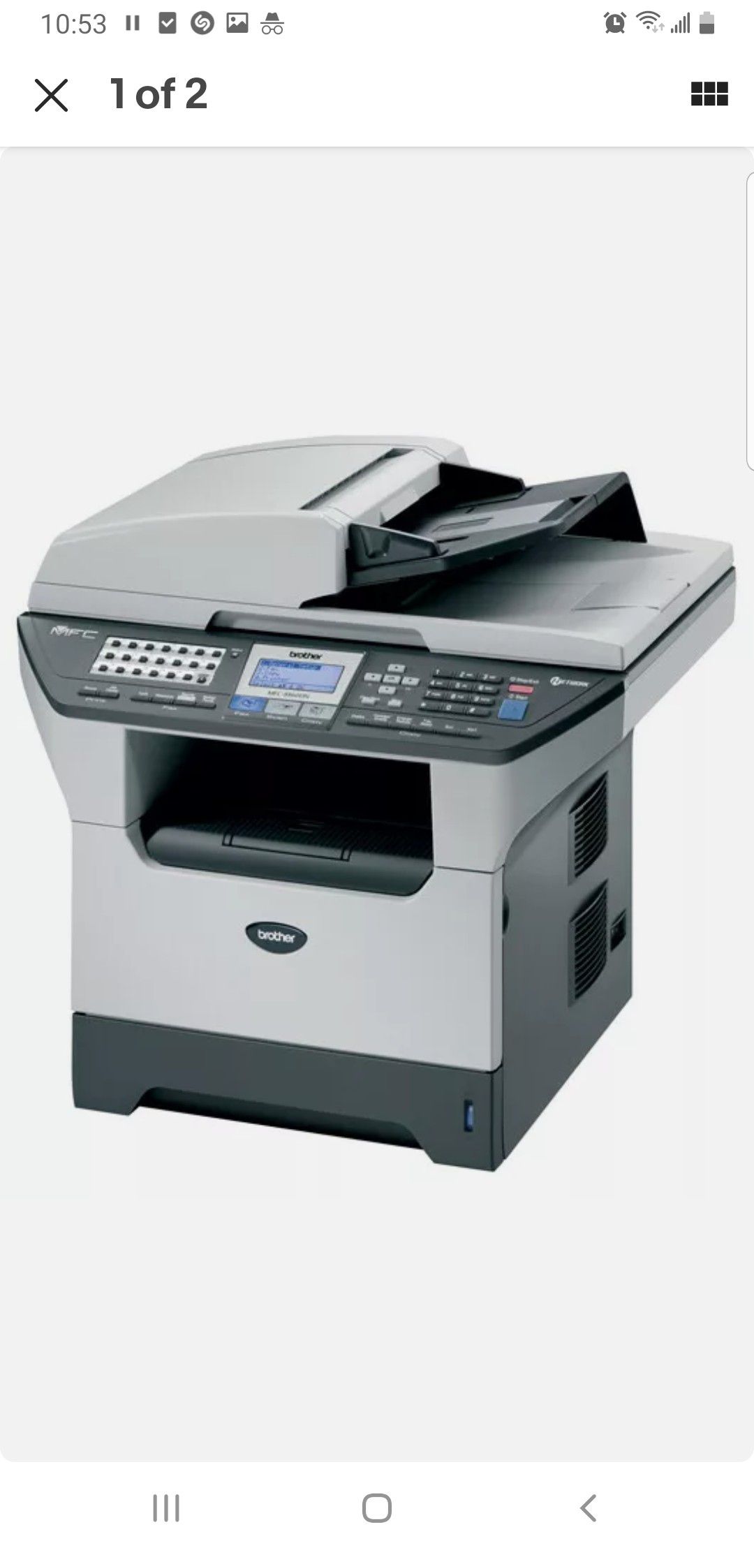 Printer : Brother MFC-8690DW All-In-One Laser Printer FAX Copier - complete!