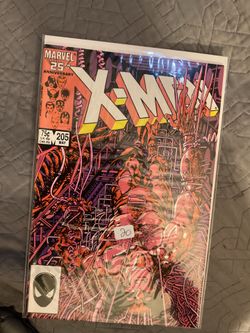 Uncanny X-Men 205 (1986 Marvel Comics) Wolverine Lady Deathstrike Weapon X