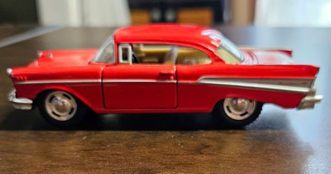 1957 Red Chevrolet Bel Air Diecast