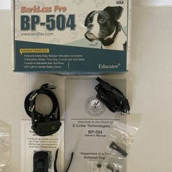Bark Control Collar