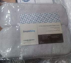 Simple Being Reusable Microfiber Diaper Inserts