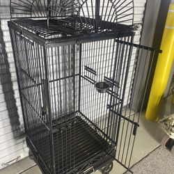 Large Heavy Duty Bird Cage – $200 – Delivery Available  Description: Selling a large, heavy-duty bird cage — excellent, solid condition. Possibly new.