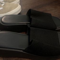 Black Platform Sandals