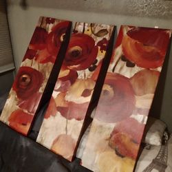 Wall Hangings 3piece 