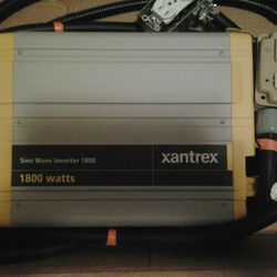 Xantrex sinewave inverter 1800
