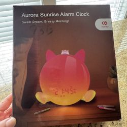 Aurora Sunrise Alarm Clock – Wake Up Naturally with Light & Sound