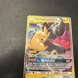 Pikachu & Zekrom GX -SM Promos