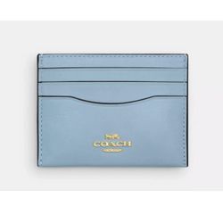 Coach Blue Card Wallet 