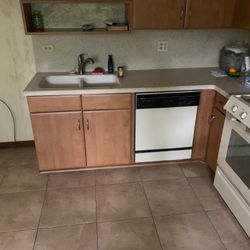 Stove + Dishwasher + Microwave