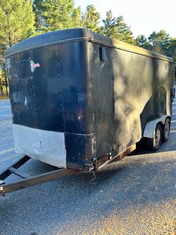 2015 7x16 enclosed trailer