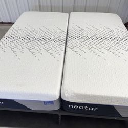 Split King Nectar LUXE Memory Foam Mattress *delivery available*