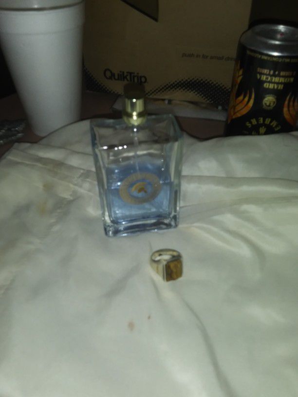 Tiger Eye Ring And Cologne