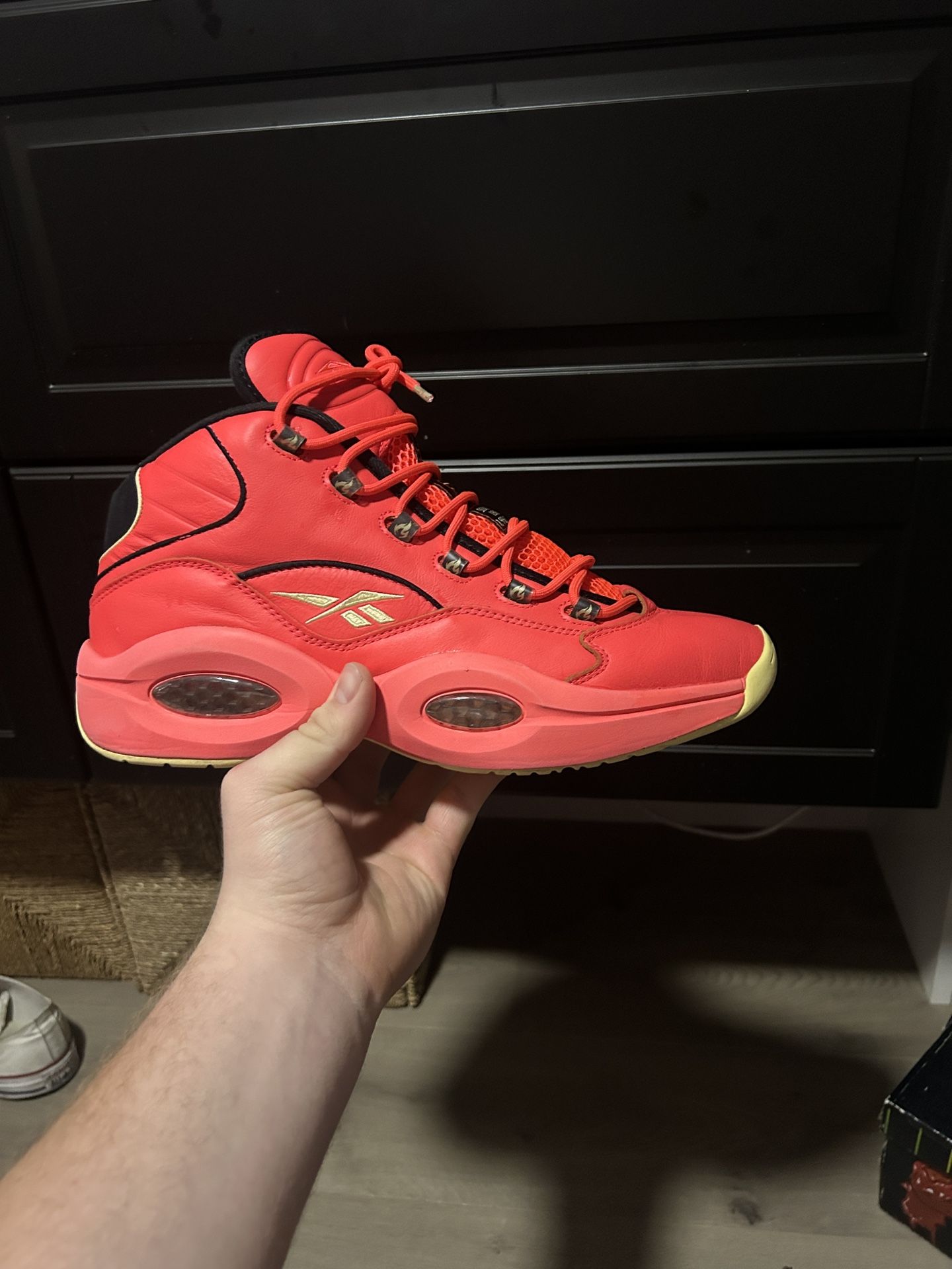 Reebok Iverson Question Hot Ones