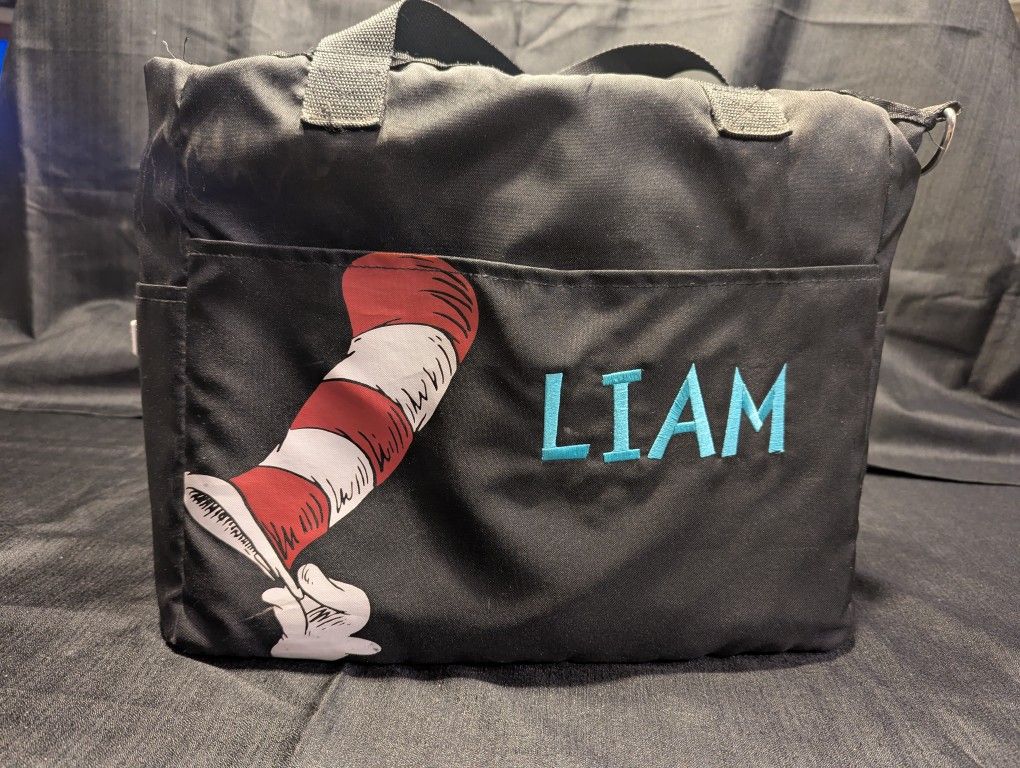 Dr Seuss Diaper Bag With Changing Pad