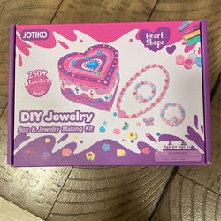 DIY Jewelry Box And Jewelry Making Kit