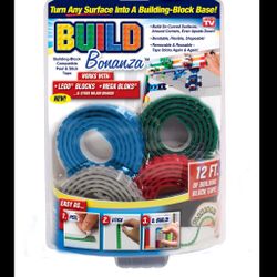 AS  SEEN  ON  TV  Build Bonanza Flexible Block Tape
