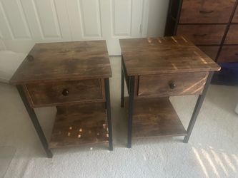 Matching nightstands