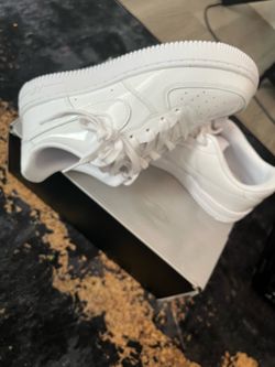 Pan leather Air Force ones