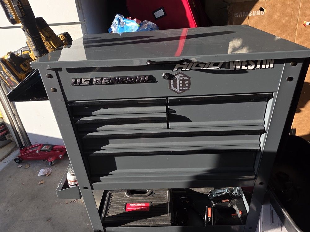 Tool Box With Tools For Sale