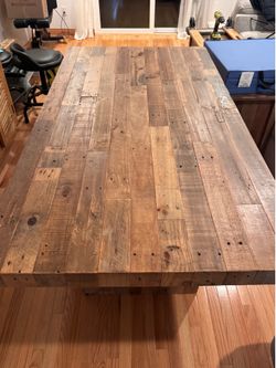 West Elm - Reclaimed wood dining table