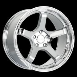 Katana Racing HR05 Chrome Wheels – 18x8.5 | 5x114.3 | +35mm