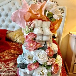 Baby Shower Diaper Cake 