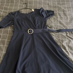 Navy dress