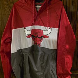 Chicago Bulls-Fanatics-1/4 Zip Pullover 