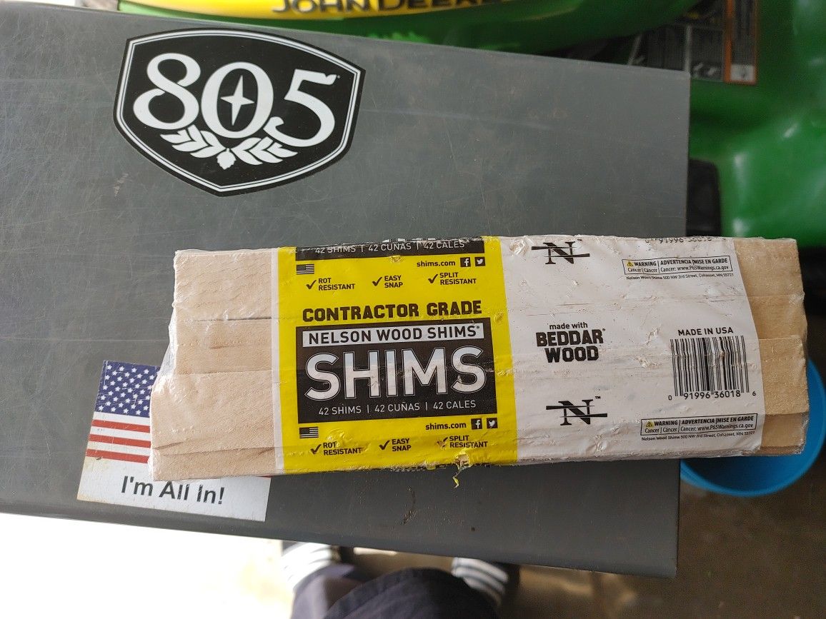 42 Wood Shims $6
