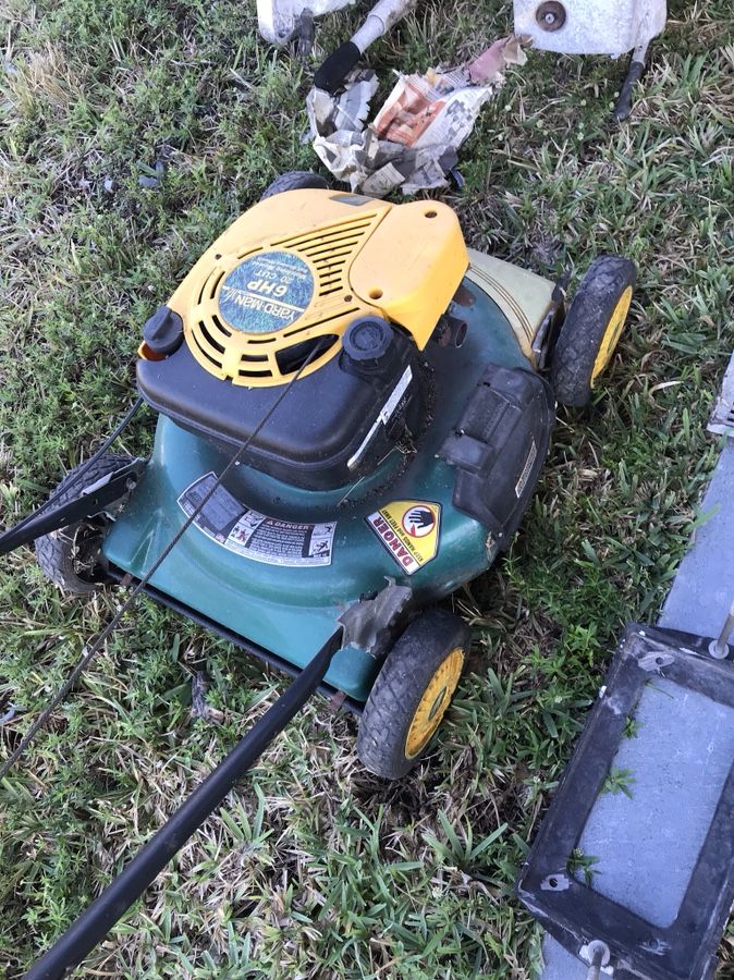 Yardman 6hp lawn mower sale
