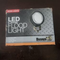 LED 5" Round Flood Light