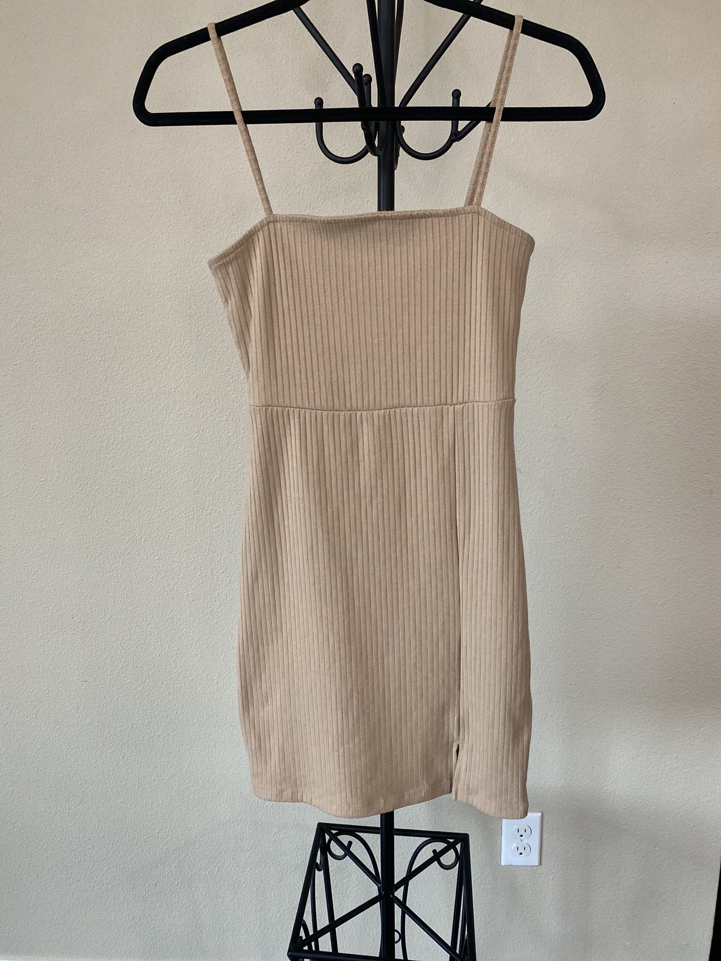 Robe Bodycon Rose Clair Forever 21 - Taille L - En Bon état, Idéale Pour Soirée Ou Cocktail