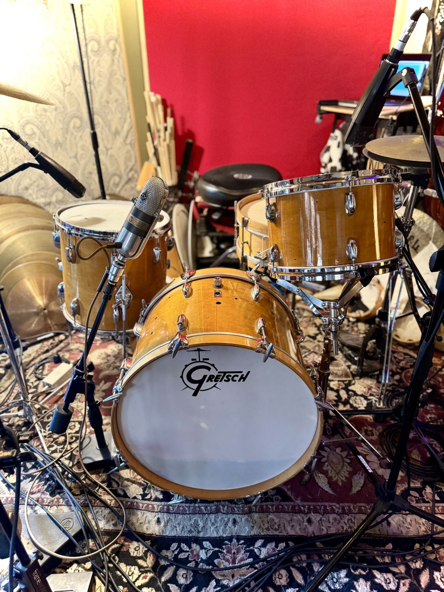 Gretsch 60s Round Badge Progressive Jazz Drum Set 20/14/12