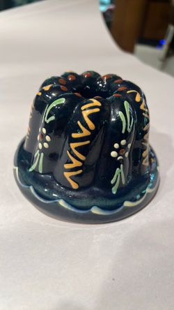 Vintage ceramic Gugelhupf or Kugelhopf